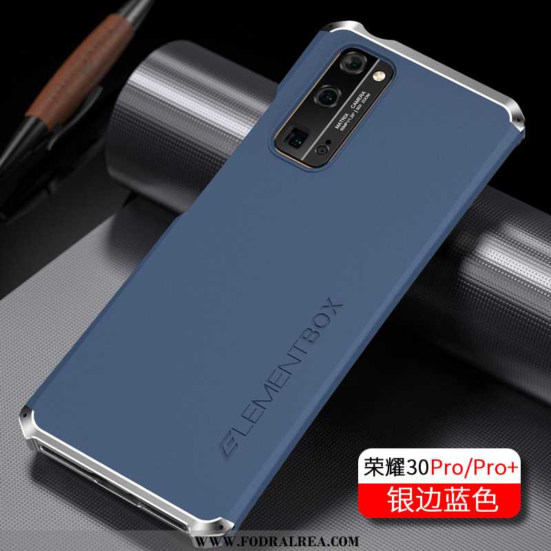 Fodral Honor 30 Pro Trend Skal Nubuck, Honor 30 Pro Silikon All Inclusive Mörkblå