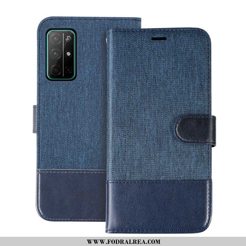 Fodral Honor 30s Skydd Täcka Röd, Skal Honor 30s Plånbok Mobil Telefon Röd