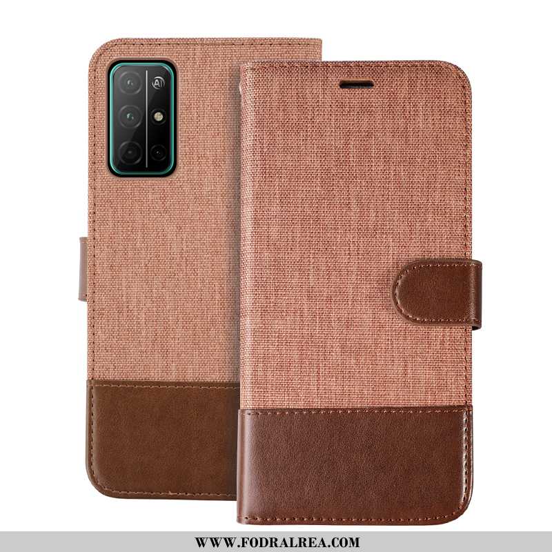 Fodral Honor 30s Skydd Täcka Röd, Skal Honor 30s Plånbok Mobil Telefon Röd