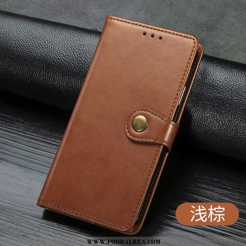 Fodral Huawei Y6p Retro Skydd Kort, Skal Huawei Y6p Plånbok Mobil Telefon Grön