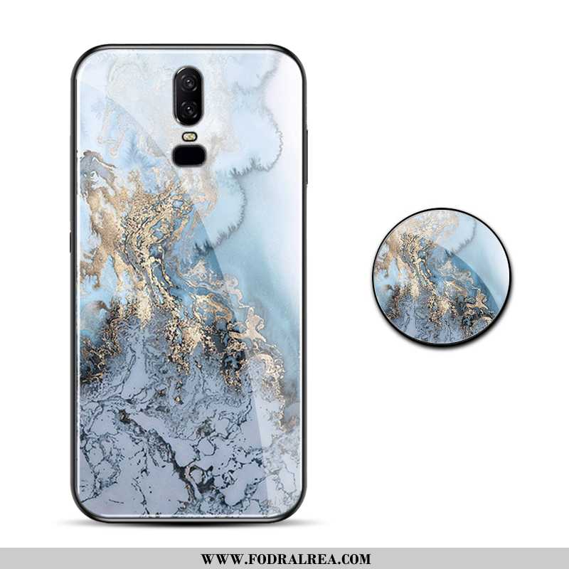 Fodral Oneplus 6 Personlighet All Inclusive Stor, Skal Oneplus 6 Kreativa Spegel Lila