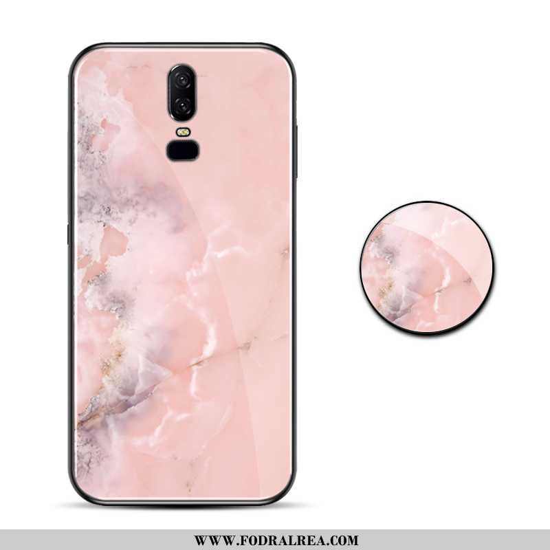 Fodral Oneplus 6 Personlighet All Inclusive Stor, Skal Oneplus 6 Kreativa Spegel Lila