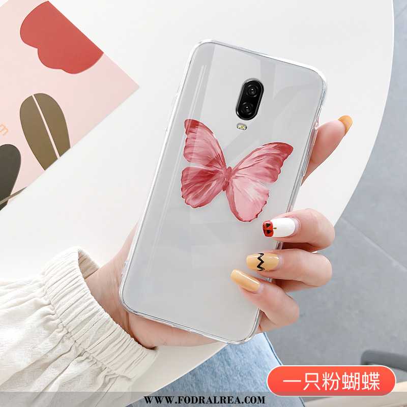 Fodral Oneplus 6t Kreativa Röd Net Red, Skal Oneplus 6t Tecknat Silikon