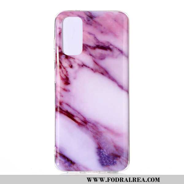 Fodral Samsung Galaxy S20 Tecknat Stor, Skal Samsung Galaxy S20 Mobil Telefon Stjärna Rosa