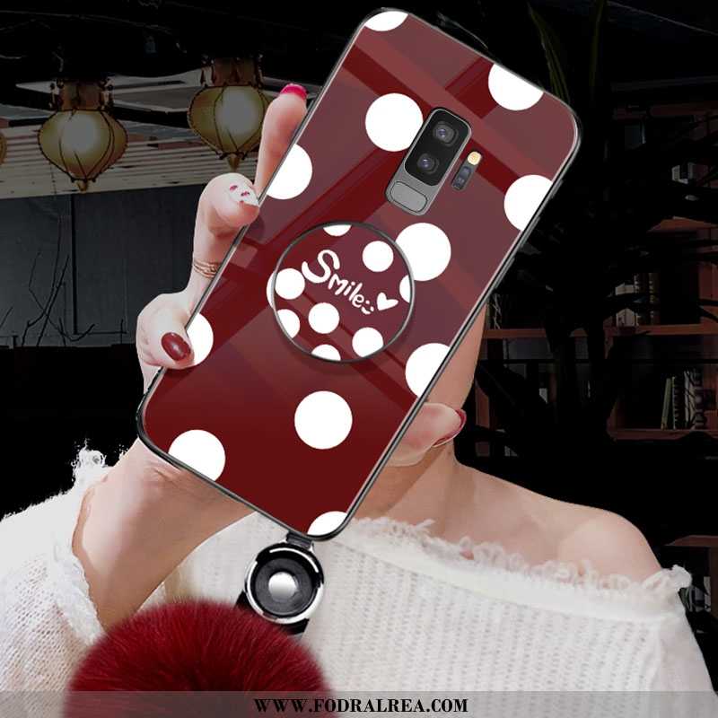 Fodral Samsung Galaxy S9+ Trend Stjärna Vit, Skal Samsung Galaxy S9+ Mjuk Enkel Vita