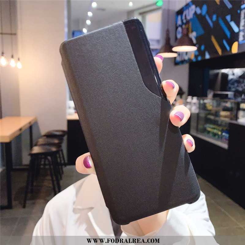 Fodral Xiaomi Mi 10 Pro Trend Fallskydd, Skal Xiaomi Mi 10 Pro Skydd Läderfodral Orange