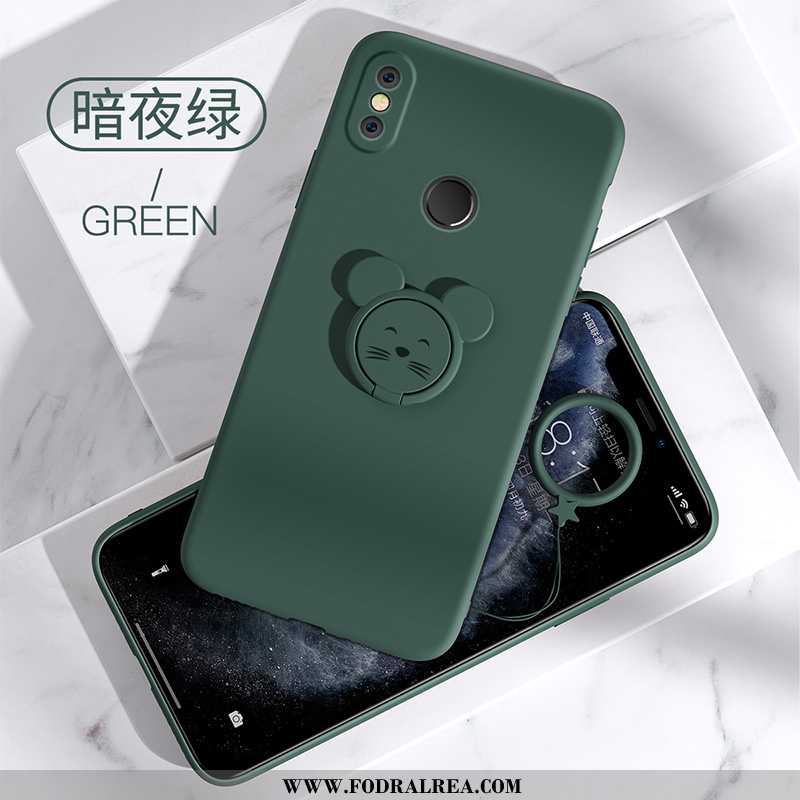 Fodral Xiaomi Mi 8 Skydd Fallskydd, Skal Xiaomi Mi 8 Kreativa Grön