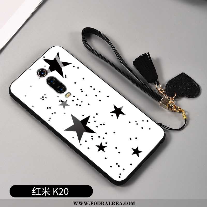 Fodral Xiaomi Mi 9t Silikon Trend Mjuk, Skal Xiaomi Mi 9t Skydd Vita
