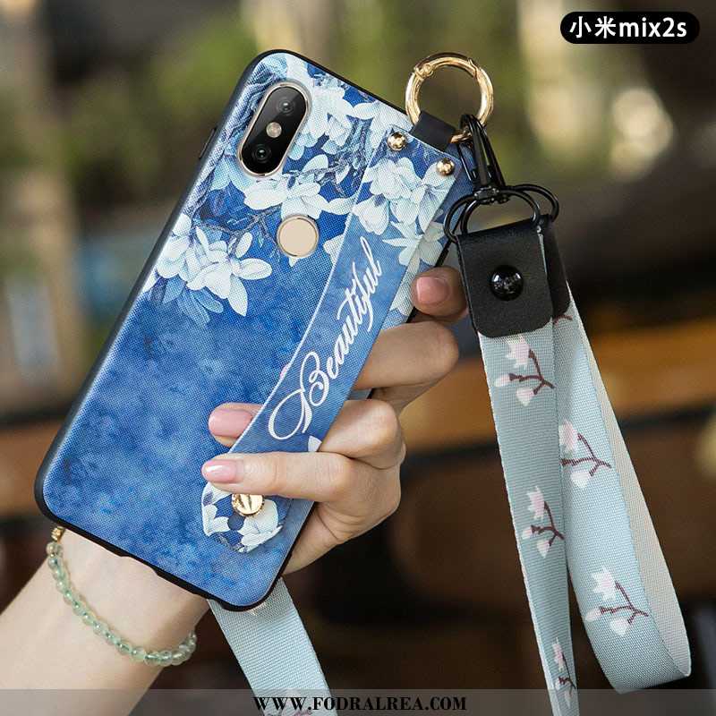 Fodral Xiaomi Mi Mix 2s Kreativa Kyla Mjuk, Skal Xiaomi Mi Mix 2s Trend Mobil Telefon Rosa