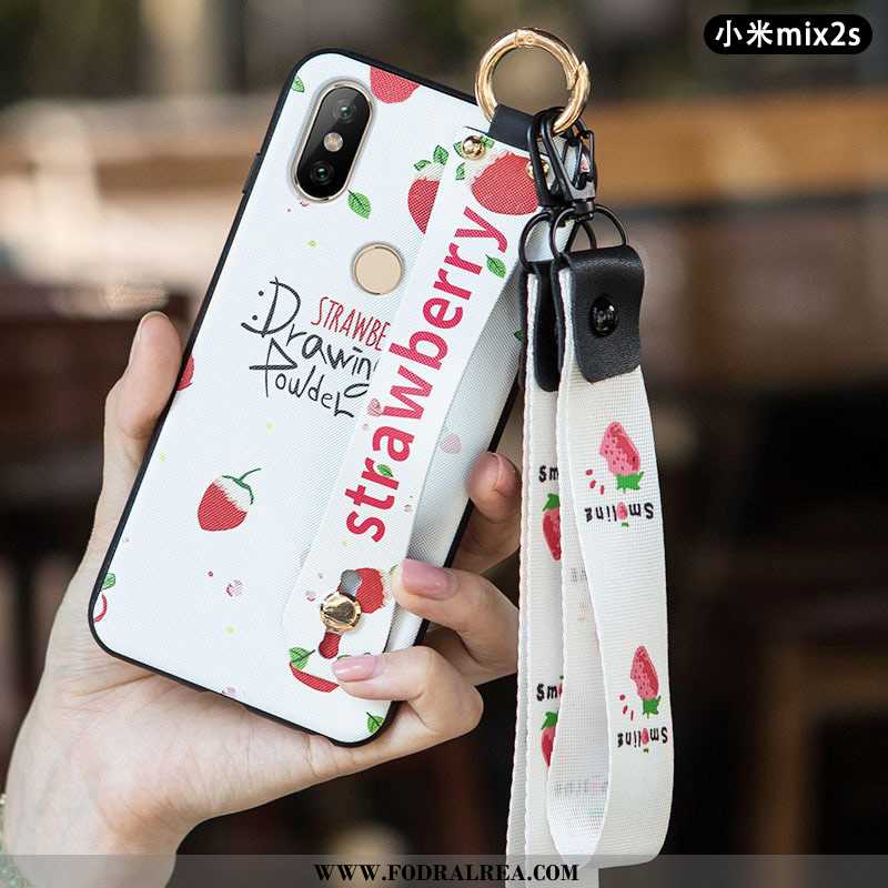 Fodral Xiaomi Mi Mix 2s Kreativa Kyla Mjuk, Skal Xiaomi Mi Mix 2s Trend Mobil Telefon Rosa