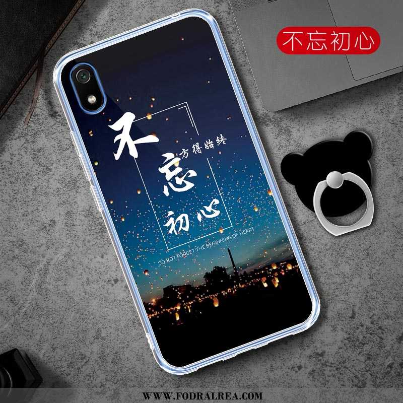 Fodral Xiaomi Redmi 7a Skydd Tecknat Skal, Skal Xiaomi Redmi 7a Personlighet Fallskydd Rosa