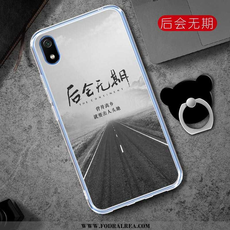 Fodral Xiaomi Redmi 7a Skydd Tecknat Skal, Skal Xiaomi Redmi 7a Personlighet Fallskydd Rosa
