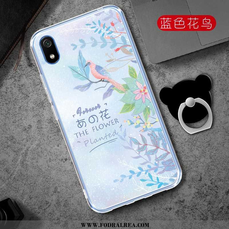 Fodral Xiaomi Redmi 7a Skydd Tecknat Skal, Skal Xiaomi Redmi 7a Personlighet Fallskydd Rosa
