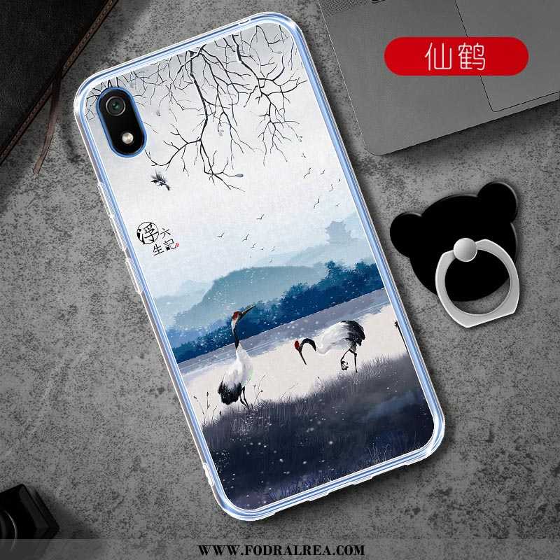 Fodral Xiaomi Redmi 7a Skydd Tecknat Skal, Skal Xiaomi Redmi 7a Personlighet Fallskydd Rosa