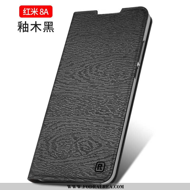 Fodral Xiaomi Redmi 8a Läderfodral Skal Trend, Xiaomi Redmi 8a Personlighet Skydd Guld