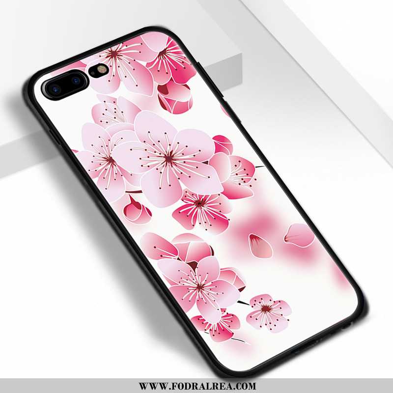 Fodral iPhone 7 Plus Transparent All Inclusive Rosa, Skal iPhone 7 Plus Mjuk Rosa