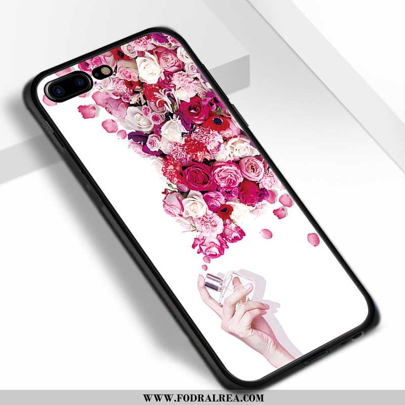 Fodral iPhone 7 Plus Transparent All Inclusive Rosa, Skal iPhone 7 Plus Mjuk Rosa