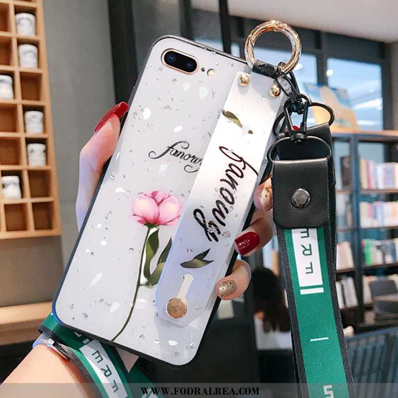 Fodral iPhone 8 Plus Tunn Mobil Telefon Fodral, Skal iPhone 8 Plus Hängsmycken Lätt Blå