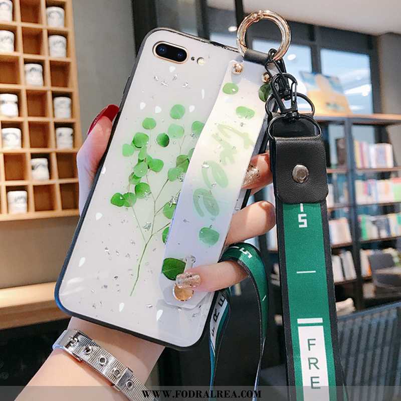 Fodral iPhone 8 Plus Tunn Mobil Telefon Fodral, Skal iPhone 8 Plus Hängsmycken Lätt Blå