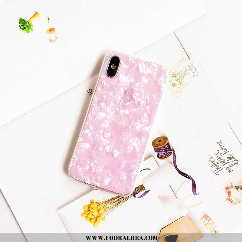 Fodral iPhone Xs Max Trend Fallskydd Skal, Skal iPhone Xs Max Mobil Telefon Rosa