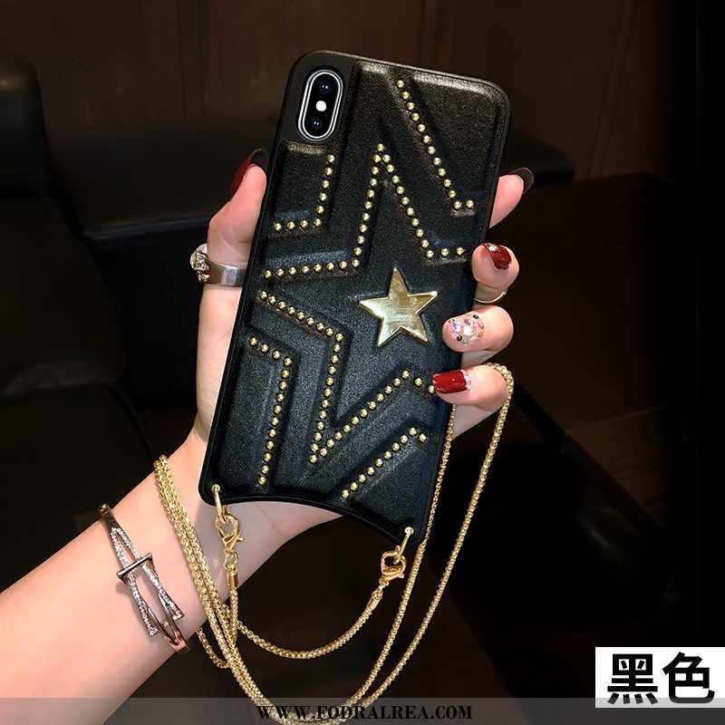 Fodral iPhone Xs Max Trend Mode Kreativa, Skal iPhone Xs Max Silikon Mobil Telefon Röd