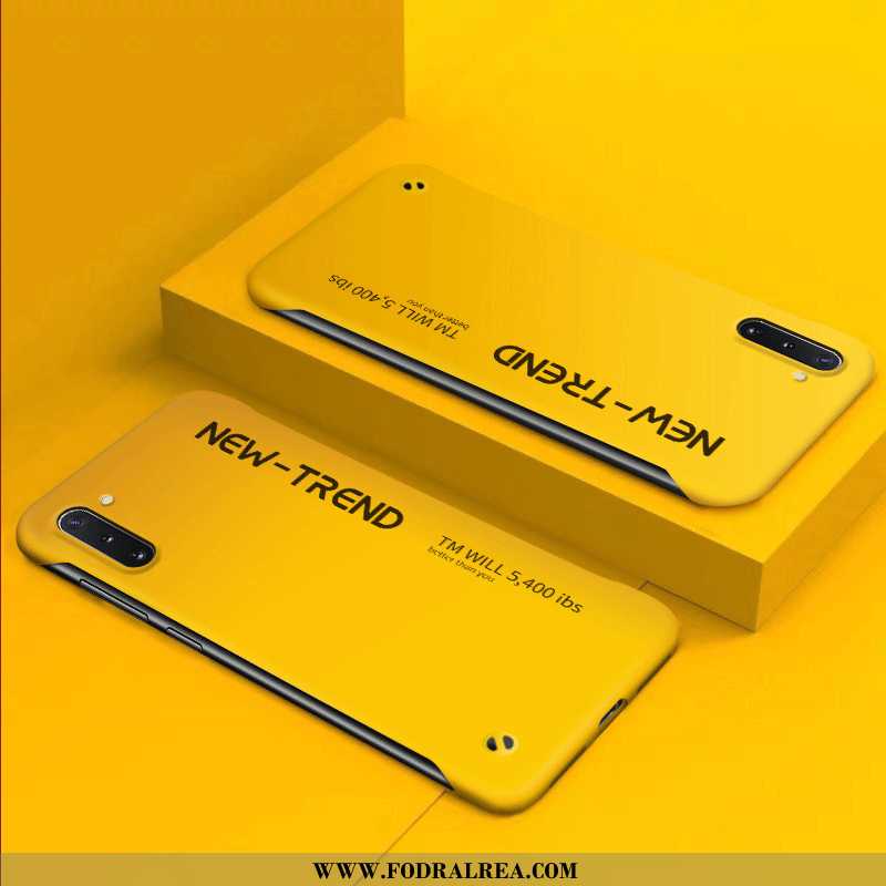 Skal Samsung Galaxy Note 10 Tunn Frame Enkel, Fodral Samsung Galaxy Note 10 Skydd Gul
