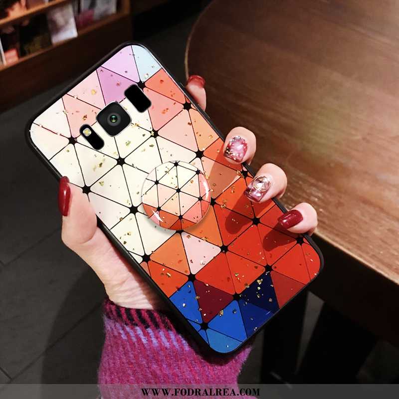 Skal Samsung Galaxy S8 Mjuk Älskar Färg, Fodral Samsung Galaxy S8 Skydd Röd