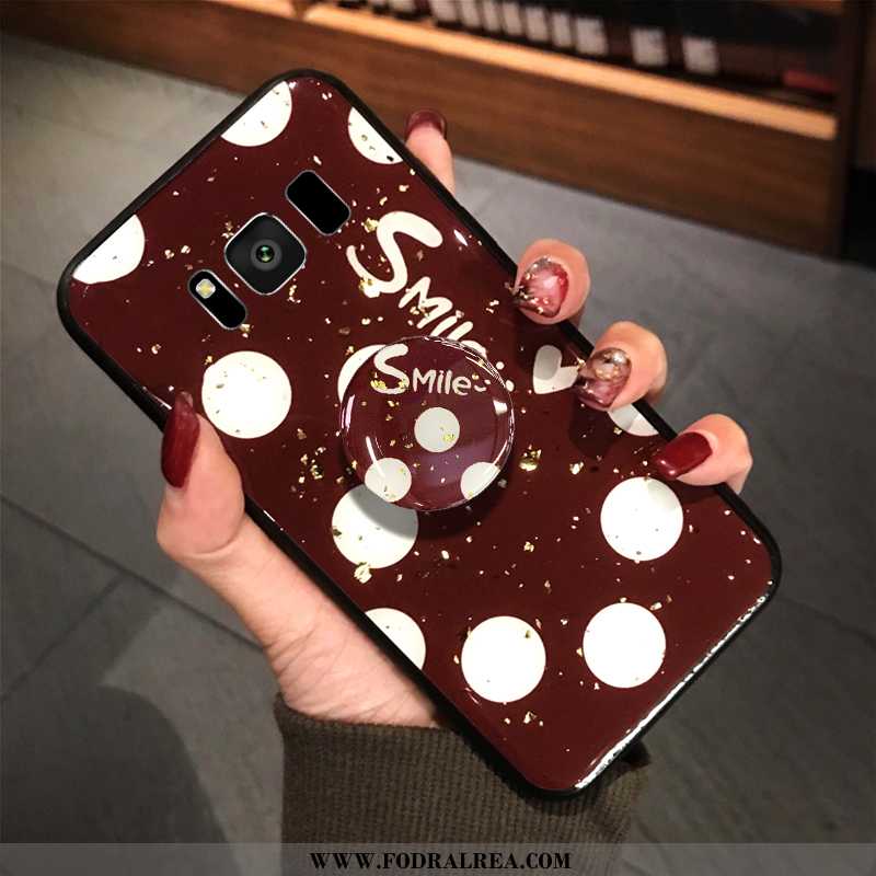 Skal Samsung Galaxy S8 Mjuk Älskar Färg, Fodral Samsung Galaxy S8 Skydd Röd