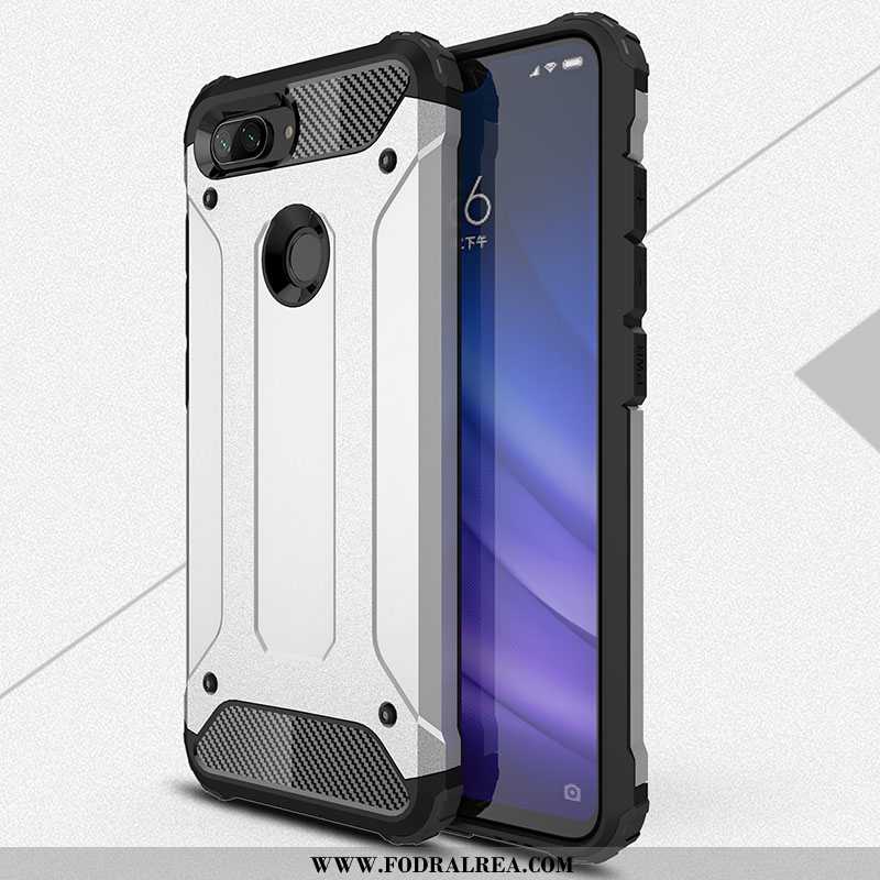 Skal Xiaomi Mi 8 Lite Mjuk Mönster Skal, Fodral Xiaomi Mi 8 Lite Nubuck Grön Blå