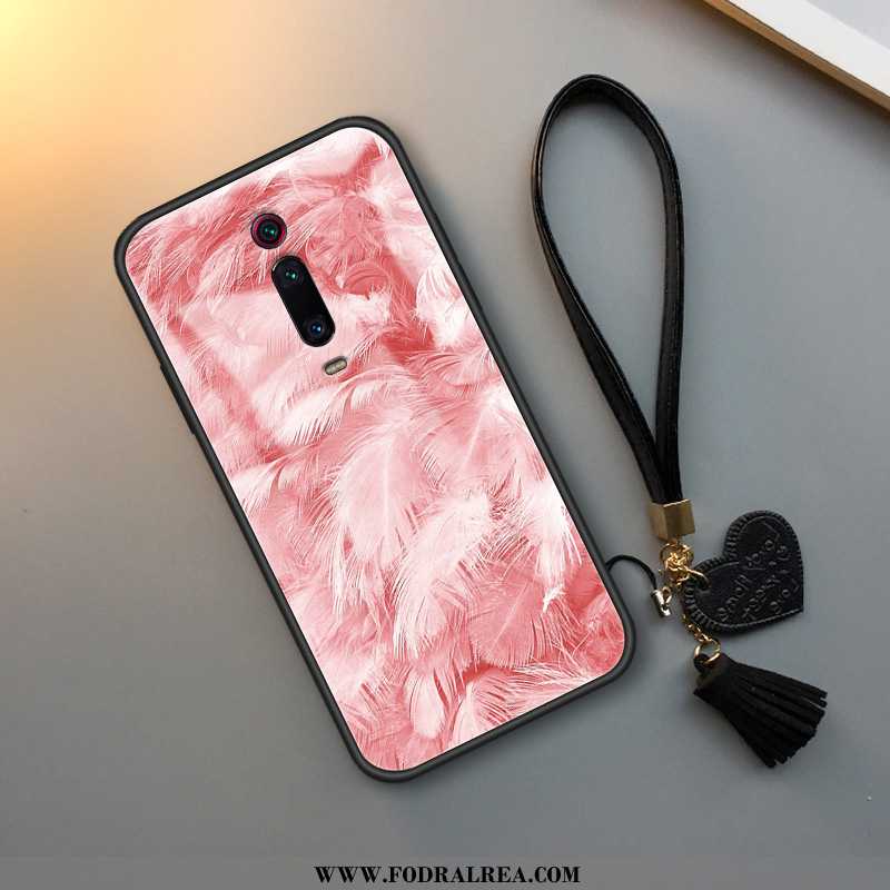 Skal Xiaomi Mi 9t Skydd Enkel Net Red, Fodral Xiaomi Mi 9t Glas Mjuk Blå