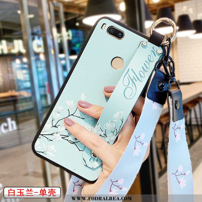 Skal Xiaomi Mi A1 Nubuck Pu Rosa, Fodral Xiaomi Mi A1 Personlighet Rosa