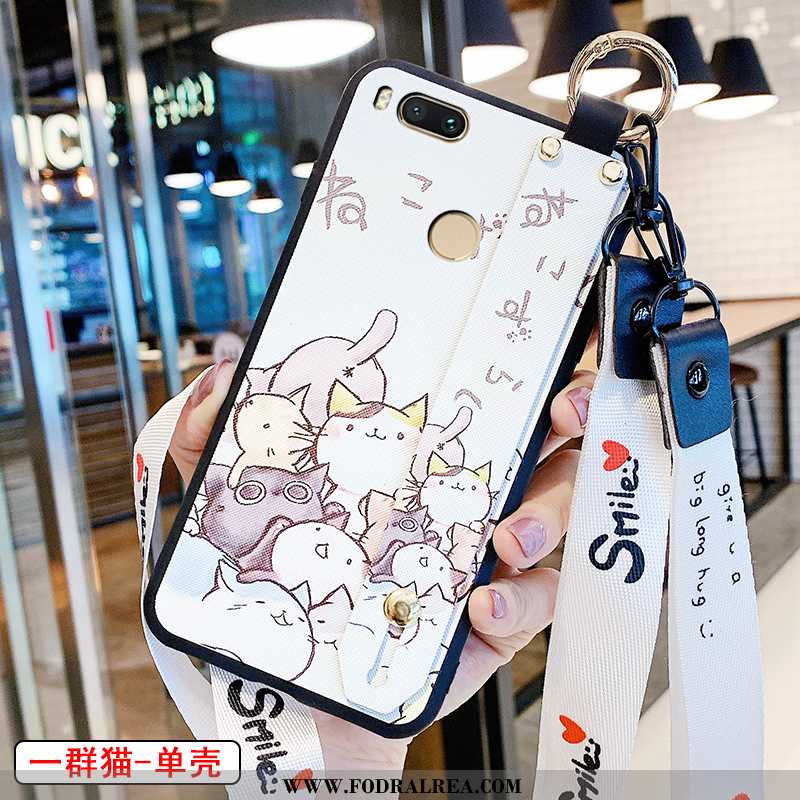 Skal Xiaomi Mi A1 Nubuck Pu Rosa, Fodral Xiaomi Mi A1 Personlighet Rosa
