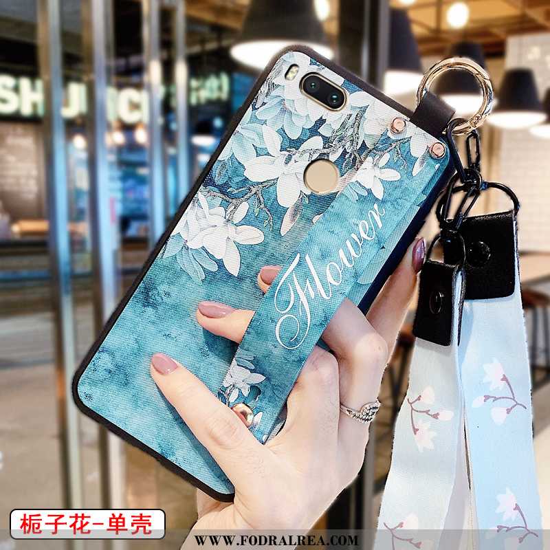 Skal Xiaomi Mi A1 Nubuck Pu Rosa, Fodral Xiaomi Mi A1 Personlighet Rosa