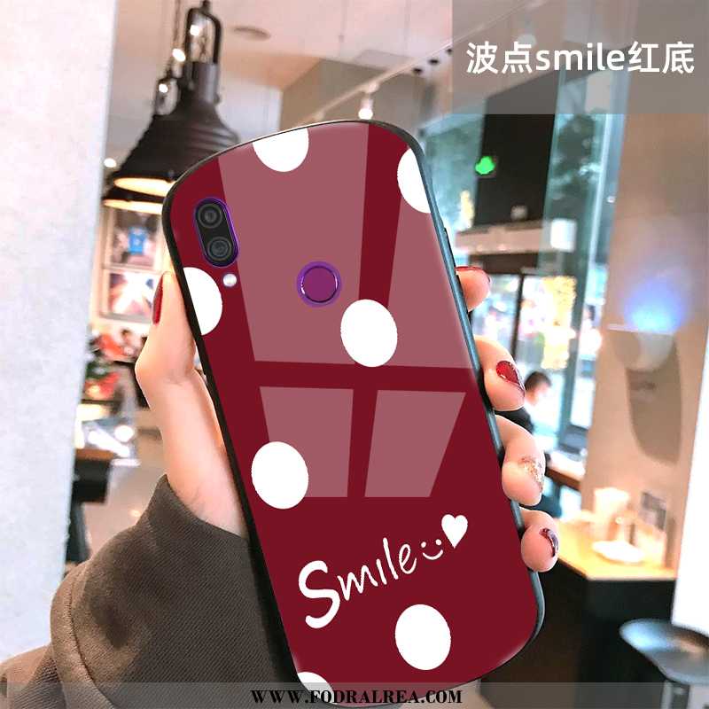 Skal Xiaomi Redmi Note 7 Silikon Ny Svart, Fodral Xiaomi Redmi Note 7 Skydd Glas Svarta