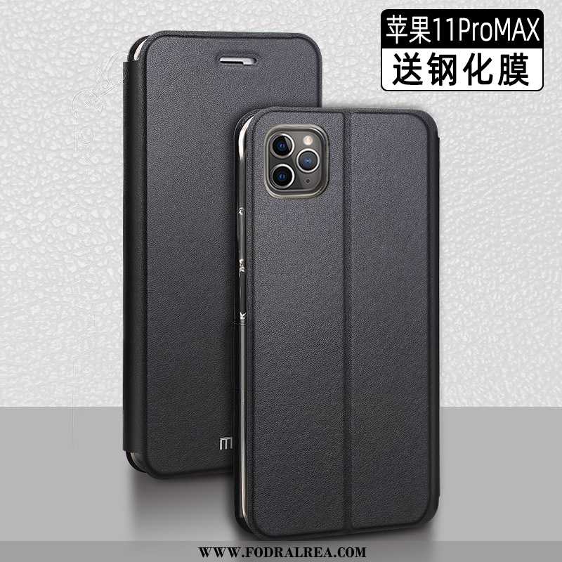 Skal iPhone 11 Pro Max Super Mesh Skal, Fodral iPhone 11 Pro Max Tunn Clamshell Mörkblå