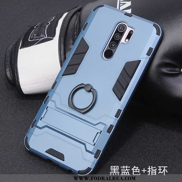 Skal Xiaomi Redmi 9 Kreativa Skydd Fodral, Fodral Xiaomi Redmi 9 Trend Support Svarta