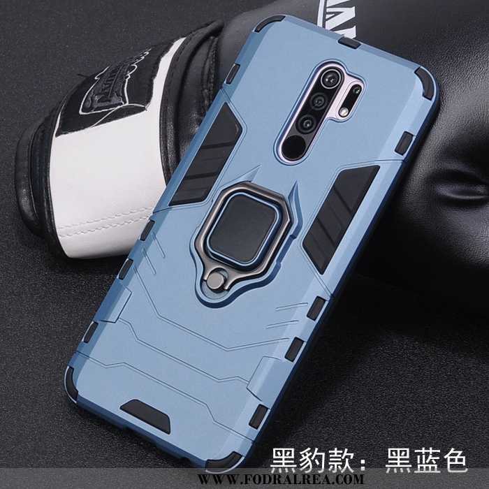 Skal Xiaomi Redmi 9 Kreativa Skydd Fodral, Fodral Xiaomi Redmi 9 Trend Support Svarta