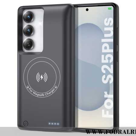 10000mah Batterifodral För Samsung Galaxy S25 Plus / S24 Plus Med Laddare Och Magnetfäste