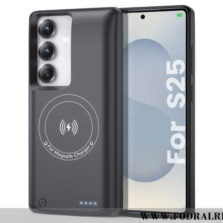 10000mah Externt Batterifodral För Samsung Galaxy S25 / S24 Med Magnetisk Fäste