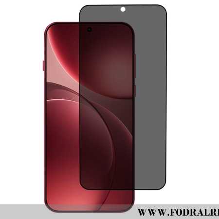 180 Antispionskärmskydd I Härdat Glas För Oppo Find X9 Pro 5g