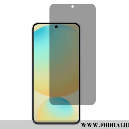 Anti-spionage Härdat Skärmskydd I Glas För Samsung Galaxy S25 Fe