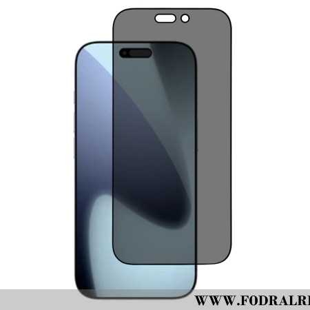 Anti-spionage Skärmskydd I Härdat Glas För iPhone 17 Pro