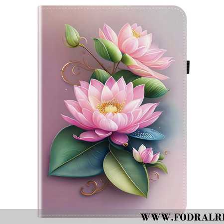 Case Samsung Galaxy Tab S10 Fe Plus Telefonfodral Lotusblomma