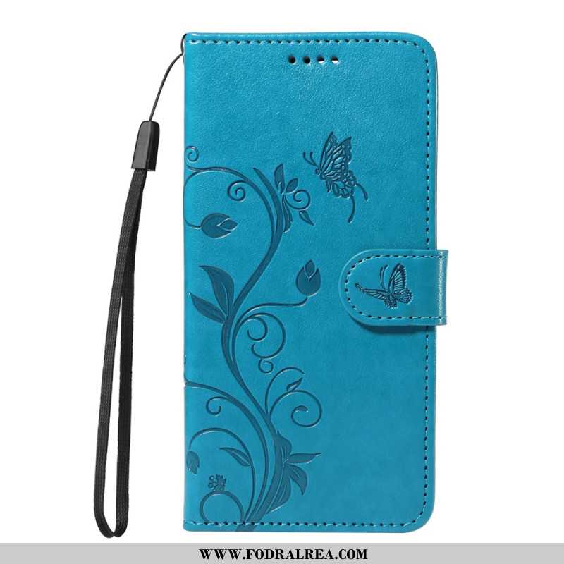 Fodral För Huawei Pura 80 Blommönster