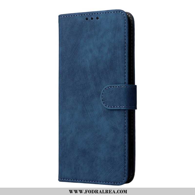 Fodral För Oppo Reno 14f 5g Rfid-skyddande Mockaeffekt Med Rem