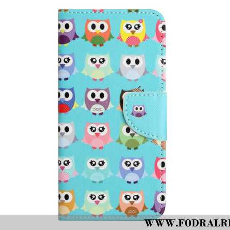 Fodral För Samsung Galaxy A17 4g / 5g Ugglor