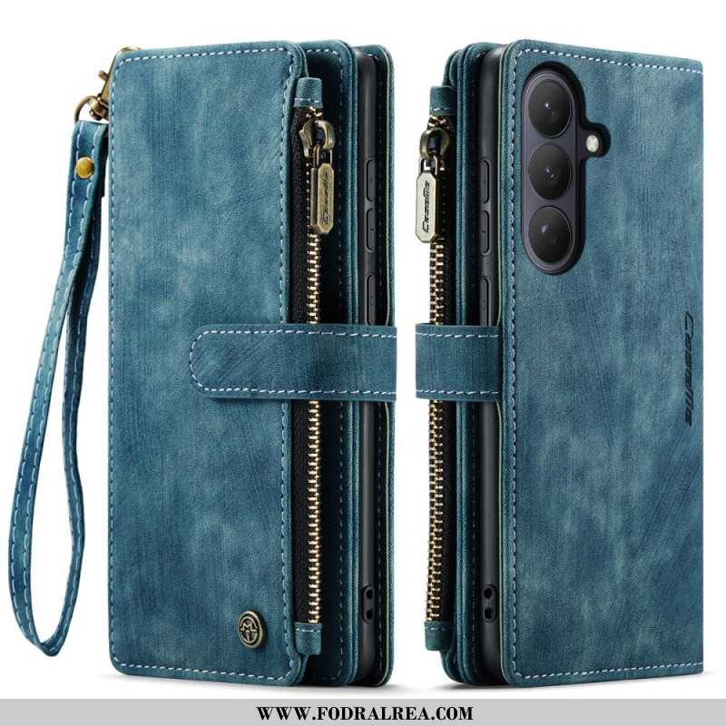 Fodral För Samsung Galaxy S26 Plus Mocka-effekt Caseme