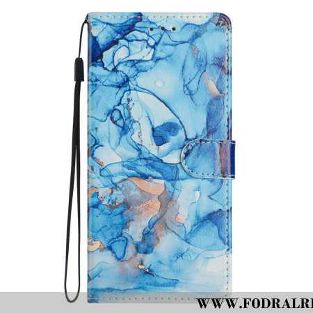 Fodral För Samsung Galaxy S26 Ultra Blå Marmor