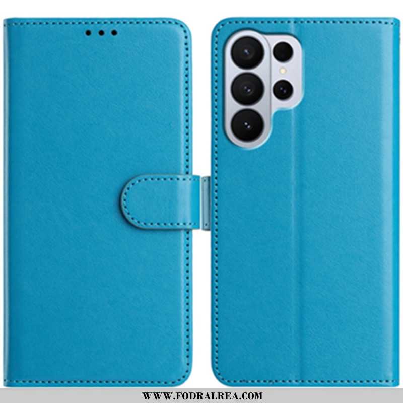 Fodral För Samsung Galaxy S26 Ultra Konstläder Med 8 Kortfack