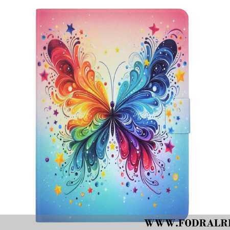 Fodral För Samsung Galaxy Tab S11 Akvarellfjäril